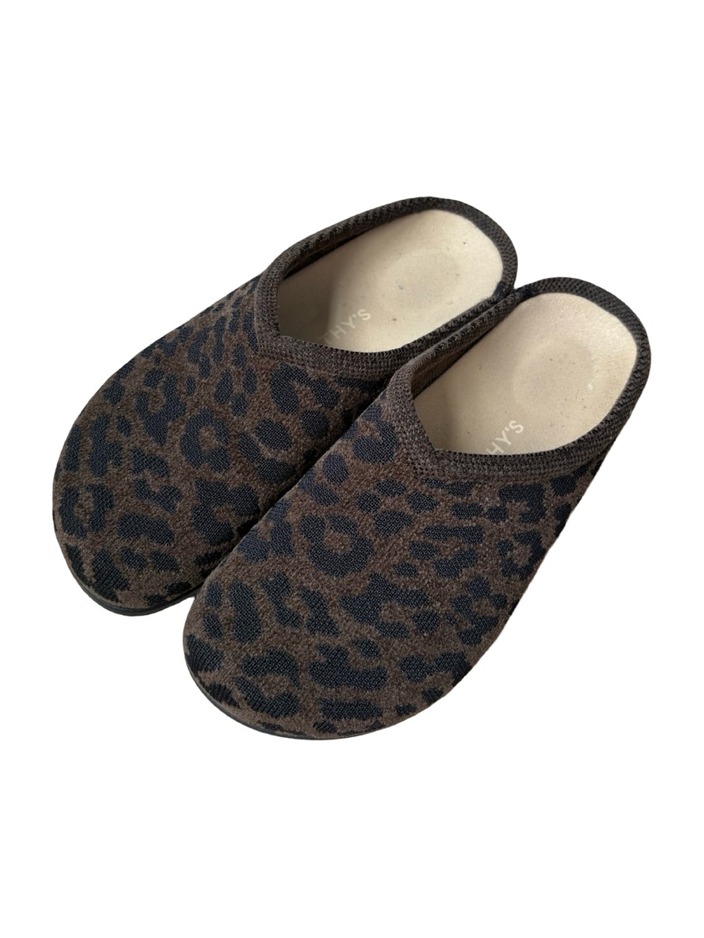 Rothy’s ReVelvet Casual Clog in Cheetah